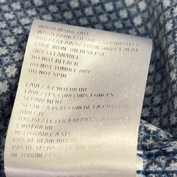 Guide London Premium Range Men’s Short Sleeve Button Down Shirt Size Medium - Picture 10 of 11